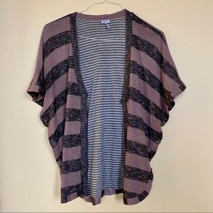 Splendid oversized stripe cardigan.
